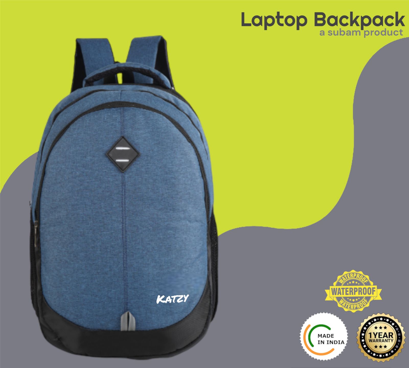 Katzy Blue Backpack